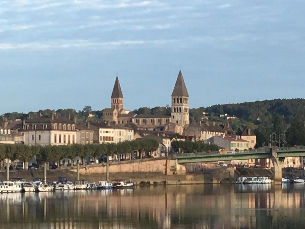 ホテル Domaine Des Jardins De La Saone トゥールニュ エクステリア 写真